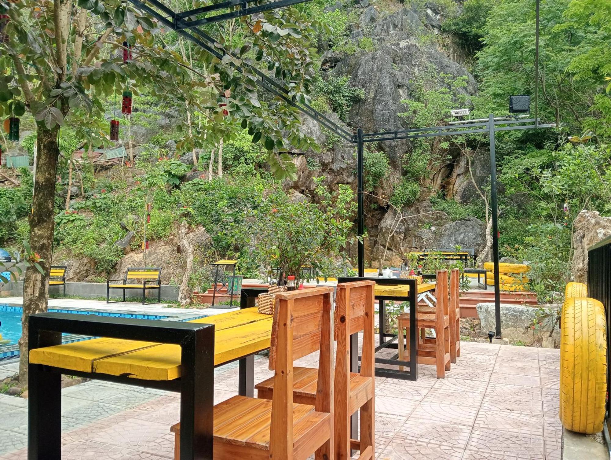 Song Toan Hotel Фонгня Экстерьер фото